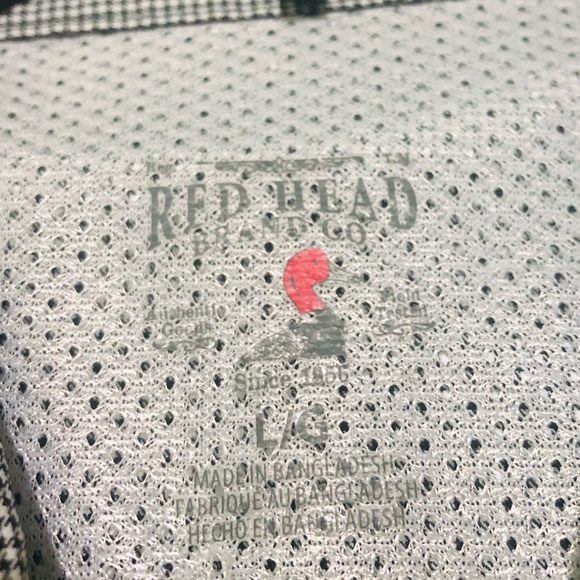 Red head collared button up - Picture 3 of 3